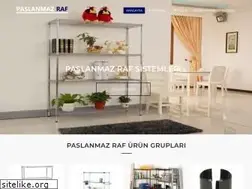 Sites similar to paslanmazraf.com