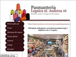 Sites similar to pasmanteria.legnica.pl