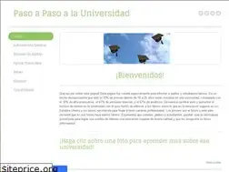 Sites similar to pasoalauniversidad.weebly.com