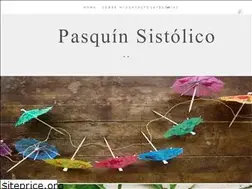 Sites similar to pasquinsistolico.blogspot.com