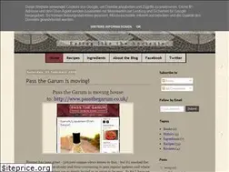 Sites similar to pass-the-garum.blogspot.com