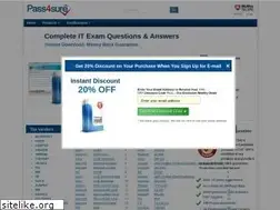 Sites similar to pass4sure.us