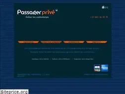 Sites similar to passagerprive.com