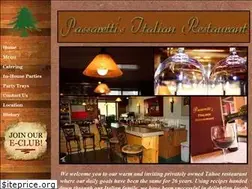 Sites similar to passarettis.com