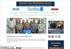 Sites similar to passblue.com