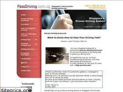 Sites similar to passdriving.com.sg