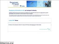 Sites similar to passengerairtariff.com