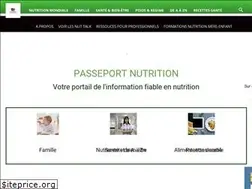 Sites similar to passeportnutrition.org
