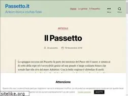 Sites similar to passetto.it