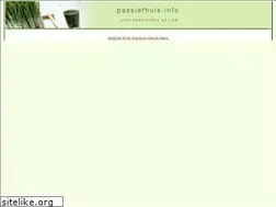 Sites similar to passiefhuis.info