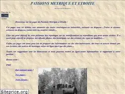 Sites similar to passion-metrique.net