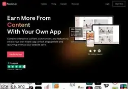 Sites similar to passion.io