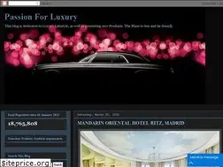 Sites similar to passion4luxury.blogspot.com