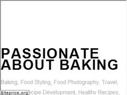 Sites similar to passionateaboutbaking.com