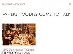 Sites similar to passionateaboutfood.net