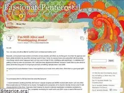 Sites similar to passionatepentecostal.wordpress.com