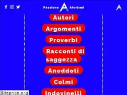 Sites similar to passioneaforismi.com
