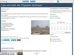 Sites similar to passionegypte.canalblog.com