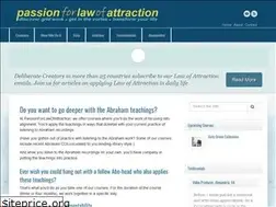 Sites similar to passionforlawofattraction.com