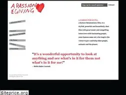 Sites similar to passiongiving.com