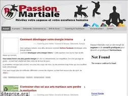 Sites similar to passionmartiale.com