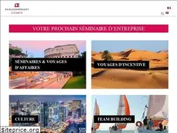 Sites similar to passionnementevents.com