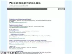 Sites similar to passionnementtennis.com