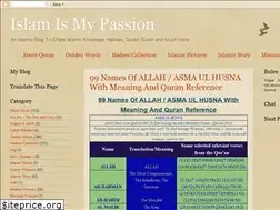 Sites similar to passionofislam.blogspot.com