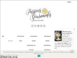 Sites similar to passions-gourmandes.com