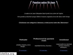 Sites similar to passionsaintjean.com