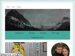 Sites similar to passionsandplaces.com