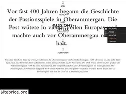 Sites similar to passionsspiele-oberammergau.de