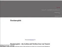 Sites similar to passionsspiele.info