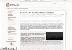 Sites similar to passipedia.de