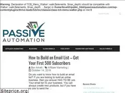 Sites similar to passiveautomation.com