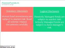 Sites similar to passivefunds.in