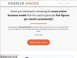 Sites similar to passivehacks.com