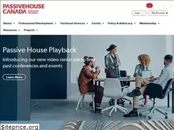 Sites similar to passivehousecanada.com
