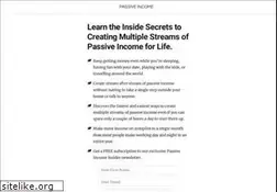 Sites similar to passiveincome.com