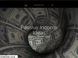Sites similar to passiveincomeideas.co