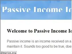 Sites similar to passiveincomeideas.com