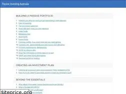 Sites similar to passiveinvestingaustralia.com