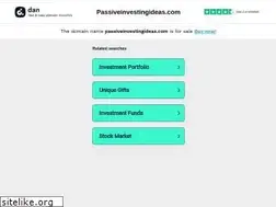Sites similar to passiveinvestingideas.com