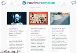 Sites similar to passivepromotion.com