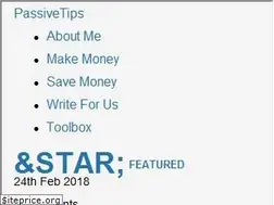 Sites similar to passivetips.com