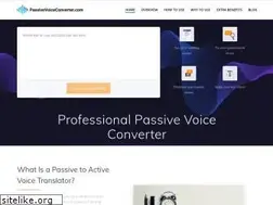 Sites similar to passivevoiceconverter.com