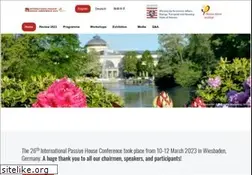 Sites similar to passivhaustagung.de