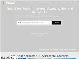 Sites similar to passoverlistings.com
