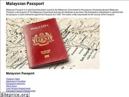 Sites similar to passport.my