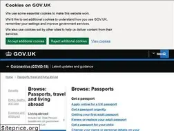Sites similar to passport.service.gov.uk